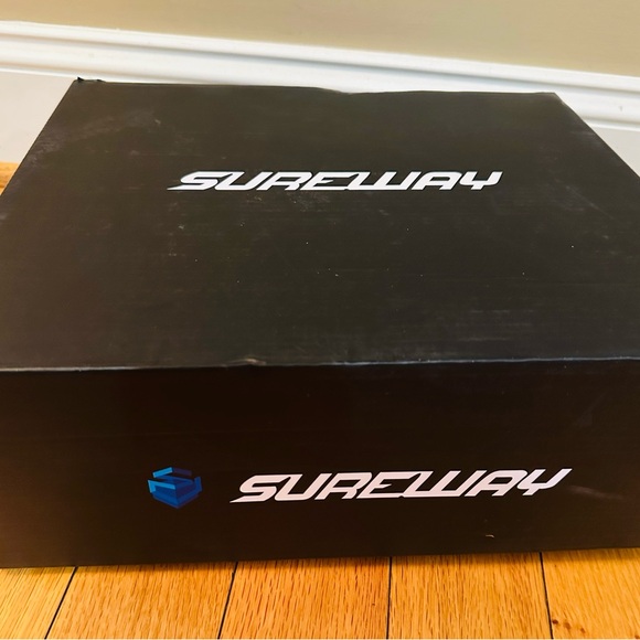 Sureway Men's Leather Boots Sz10 Waterproof Slip Resistant Oil Resistant Brown - Picture 9 of 12